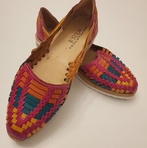 🔥Host Pick🔥 Beautiful Handmade Platform Mexican Huaraches